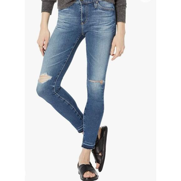 AG Ariano Goldschmied the Farrah skinny ankle jeans size 26 - Picture 1 of 7